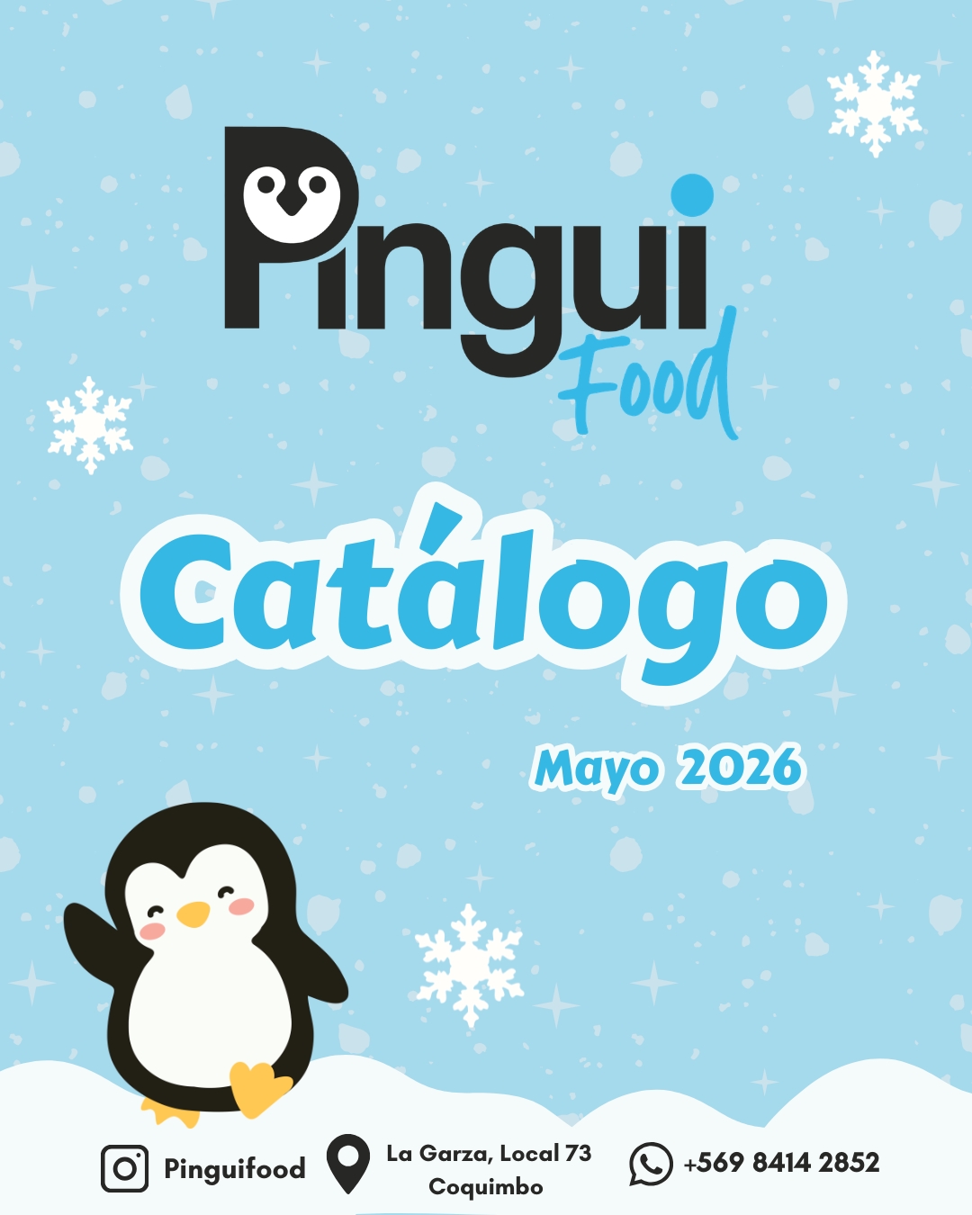 Portada catálogo PinguiFood Mayo 2026